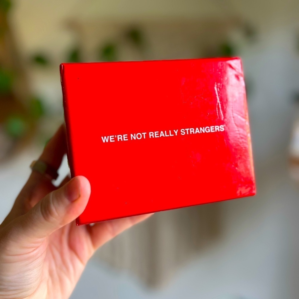 We’re Not Really Strangers Card Game – Deep Connection Conversation Starter
